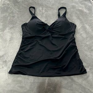 Apt 9 Black Medium Tankini